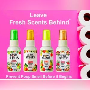 Toilet Spray. Prevent nasty smell before it begins.